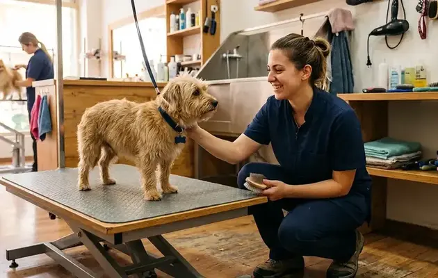 Το online σεμινάριο: Φροντίδα κατοικιδίων: Pet sitting, περιποίηση (grooming) και ευζωία απευθύνεται σε ένα ευρύ κοινό που μοιράζεται την αγάπη για τα ζώα και επιθυμεί να μετατρέψει το πάθος του σε επάγγελμα ή να βελτιώσει τις γνώσεις του. Ενδεικτικά, απευθύνεται σε κάθε ενδιαφερόμενο από 18 ετών και άνω για την ενίσχυση του βιογραφικού του και στο πλαίσιο της συνεχιζόμενης επαγγελματικής κατάρτισης και επιμόρφωσης ενηλίκων. Επίσης απευθύνεται σε: • Φιλόζωους και αρχάριους που θέλουν να κάνουν τα πρώτα τους βήματα στον χώρο της επαγγελματικής φροντίδας κατοικιδίων και του grooming. • Επαγγελματίες του χώρου (όπως εκπαιδευτές, εργαζομένους σε καταφύγια, ξενοδοχεία ζώων ή κτηνιατρεία) που επιθυμούν να διευρύνουν τις δεξιότητες και τις υπηρεσίες τους. • Όσους θέλουν να εργαστούν ως Pet Sitters ή να ανοίξουν τη δική τους επιχείρηση φιλοξενίας, καθημερινής φροντίδας και καλλωπισμού ζώων συντροφιάς. • Ιδιοκτήτες κατοικιδίων που θέλουν να μάθουν σε βάθος πώς να φροντίζουν σωστά, να περιποιούνται και να διασφαλίζουν την καλύτερη δυνατή ποιότητα ζωής για τους τετράποδους φίλους τους.