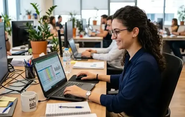 Το online σεμινάριο: Data analyst: Excel, Power Bi, Business intelligence απευθύνεται σε ενήλικες που επιθυμούν να αποκτήσουν ολοκληρωμένες γνώσεις στην ανάλυση δεδομένων, στο Excel, στο Power BI και στο Business Intelligence ή να ενισχύσουν τις υφιστάμενες επαγγελματικές τους δεξιότητες. Ενδεικτικά, απευθύνεται σε κάθε ενδιαφερόμενο από 18 ετών και άνω για την ενίσχυση του βιογραφικού του και στο πλαίσιο της συνεχιζόμενης επαγγελματικής κατάρτισης και επιμόρφωσης ενηλίκων. Επίσης απευθύνεται σε: • Εργαζομένους και στελέχη επιχειρήσεων που χρησιμοποιούν δεδομένα, αναφορές και δείκτες απόδοσης στην καθημερινή τους εργασία. • Υποψήφιους και νέους data analysts που επιθυμούν να αποκτήσουν συστηματικές γνώσεις και πρακτικές δεξιότητες στα βασικά εργαλεία του επαγγέλματος. • Οικονομολόγους, λογιστές και στελέχη οικονομικών υπηρεσιών που χρειάζονται προηγμένες δυνατότητες επεξεργασίας και ανάλυσης οικονομικών δεδομένων. • Στελέχη πωλήσεων, marketing και εμπορικών τμημάτων που επιθυμούν να αναλύουν την απόδοση πωλήσεων, πελατών, προϊόντων και καμπανιών. • Στελέχη διοίκησης και Business Intelligence που χρειάζονται αξιόπιστους KPIs, dashboards και αναλυτικές αναφορές για τη λήψη αποφάσεων. • Επαγγελματίες πληροφορικής και ψηφιακού μετασχηματισμού που επιθυμούν να ενισχύσουν τις γνώσεις τους στη διαχείριση και οπτικοποίηση επιχειρηματικών δεδομένων. • Ελεύθερους επαγγελματίες και επιχειρηματίες που θέλουν να αξιοποιούν αποτελεσματικότερα τα δεδομένα της δραστηριότητάς τους. • Φοιτητές και αποφοίτους οικονομικών, διοικητικών, θετικών, τεχνολογικών και συναφών σπουδών που επιθυμούν να αποκτήσουν πρακτικές δεξιότητες data analysis και Business Intelligence.