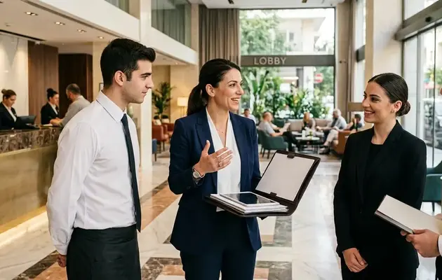 Το online σεμινάριο: «Hotel management & διοίκηση τουριστικών καταλυμάτων» απευθύνεται σε ενήλικες που επιθυμούν να αποκτήσουν ή να οργανώσουν συστηματικά γνώσεις διοίκησης τουριστικών και ξενοδοχειακών επιχειρήσεων. Ενδεικτικά, απευθύνεται σε κάθε ενδιαφερόμενο από 18 ετών και άνω για την ενίσχυση του βιογραφικού του και στο πλαίσιο της συνεχιζόμενης επαγγελματικής κατάρτισης και επιμόρφωσης ενηλίκων. Επίσης απευθύνεται σε: • Ιδιοκτήτες και διευθυντές τουριστικών καταλυμάτων: που επιθυμούν να εκσυγχρονίσουν τις λειτουργίες της μονάδας τους και να αυξήσουν την κερδοφορία τους. • Στελέχη και εργαζομένους σε ξενοδοχεία: που επιδιώκουν επαγγελματική εξέλιξη και ανέλιξη σε διοικητικές/διευθυντικές θέσεις (Front Office Manager, FκαιB Manager, Revenue Manager κ.ά.). • Νέους επιχειρηματίες και επενδυτές στον τουρισμό: που σχεδιάζουν την ίδρυση ή τη διαχείριση νέων καταλυμάτων (boutique hotels, βραχυχρόνιες μισθώσεις, glamping, ενοικιαζόμενα δωμάτια). • Επαγγελματίες του τουριστικού τομέα και ταξιδιωτικών γραφείων: που επιθυμούν σφαιρική αντίληψη των ξενοδοχειακών λειτουργιών. • Σπουδαστές και Φοιτητές: συναφών αντικειμένων, όπως διοίκηση επιχειρήσεων, τουριστικά επαγγέλματα, μάρκετινγκ και οικονομικές επιστήμες.